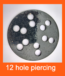 12 hole piercing plate